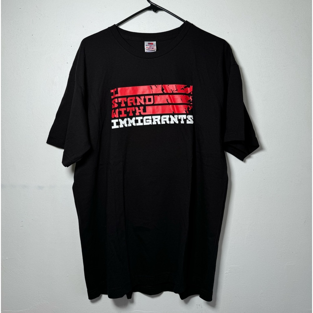 I Stand With Immigrants ally tee